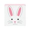 4.75" Happy Easter Bunny Rabbit Single Shelf Sitter Centerpiece Block Figurine